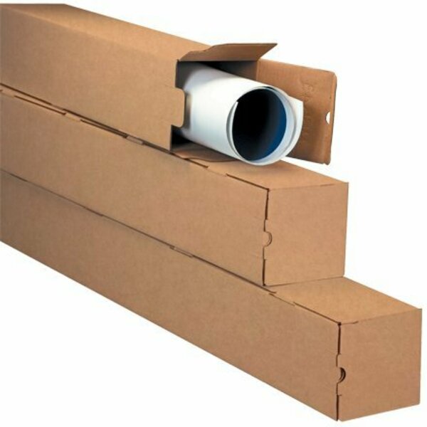 Bsc Preferred 5 x 5 x 37'' Kraft Square Mailing Tubes, 25PK S-1576K